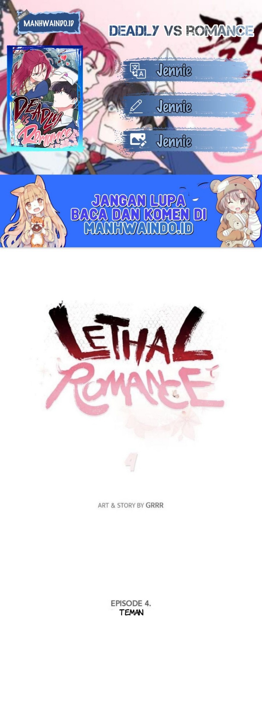 Deadly VS Romance (Lethal Romance) chapter 04 halaman 1
