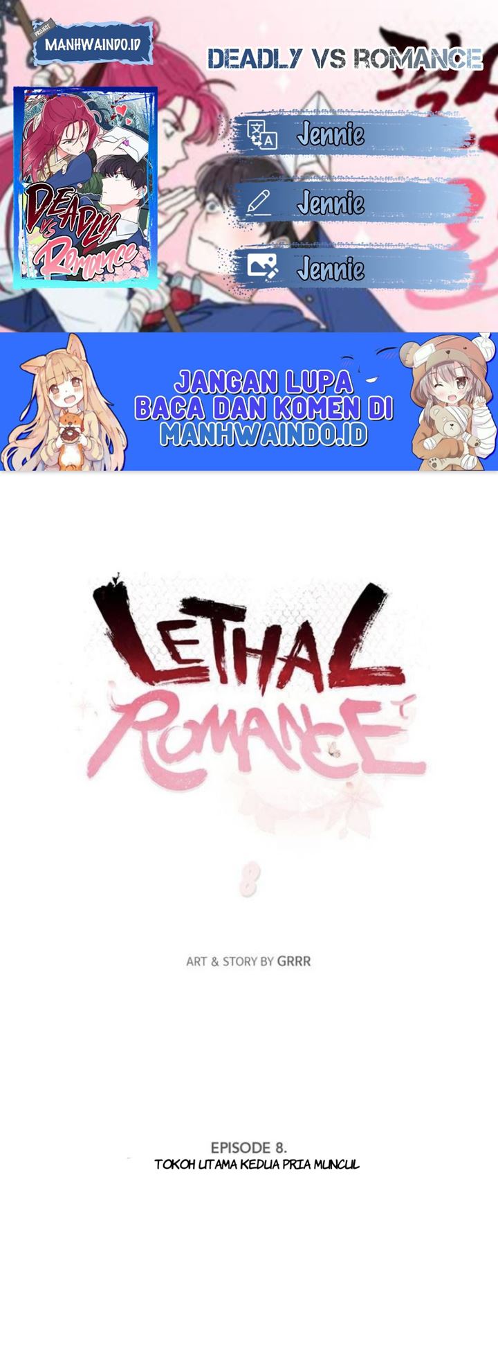 Deadly VS Romance (Lethal Romance) chapter 08 halaman 1