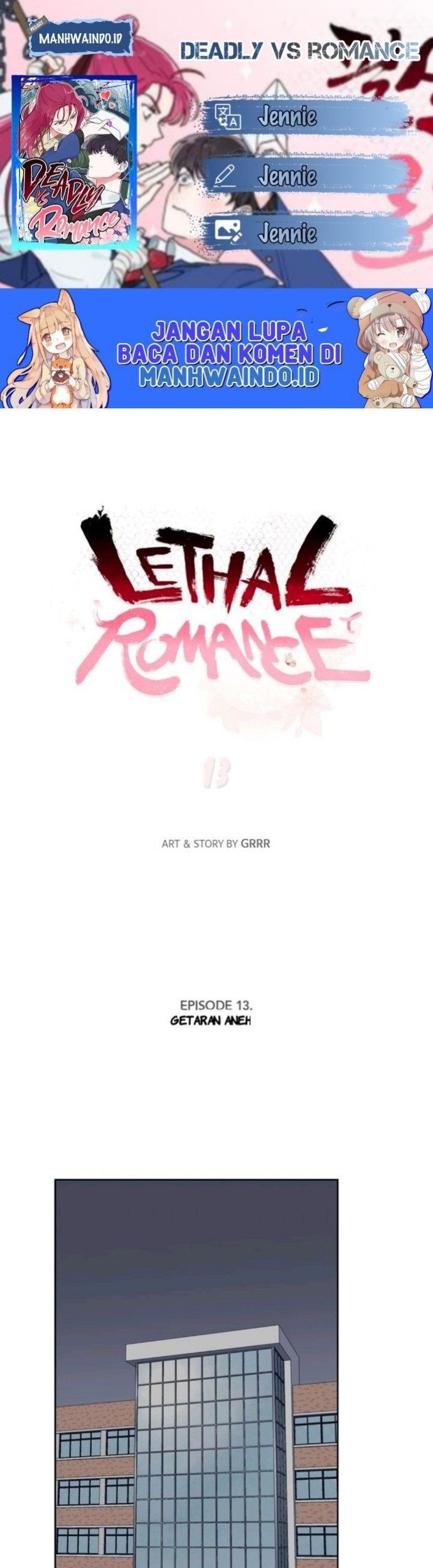 Deadly VS Romance (Lethal Romance) Bab 13 halaman 1