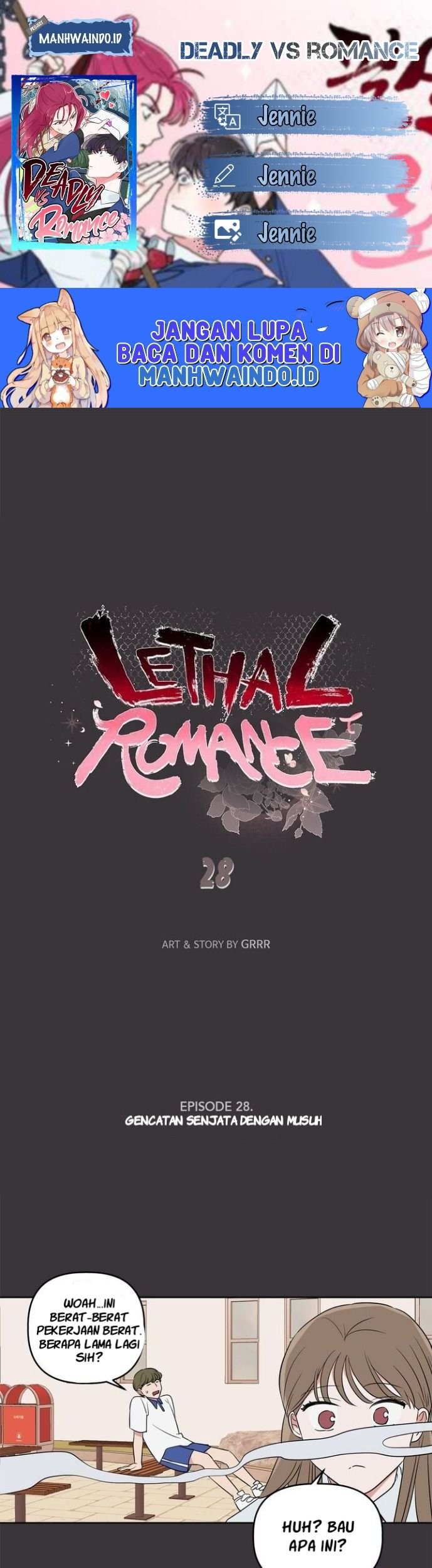 Deadly VS Romance (Lethal Romance) chapter 28 halaman 1