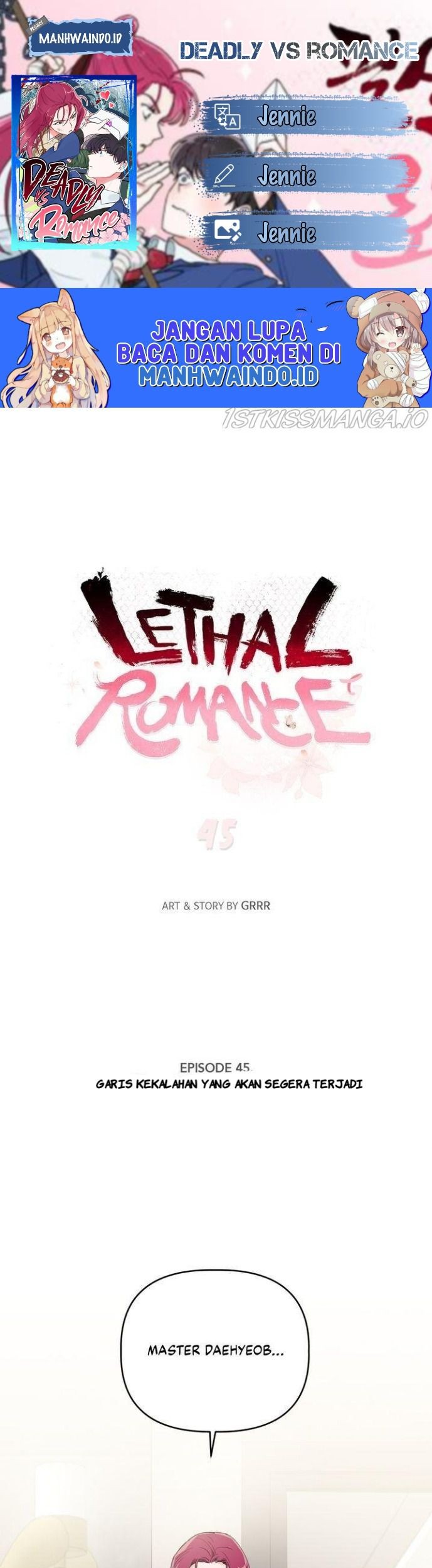 Deadly VS Romance (Lethal Romance) Bab 49 halaman 1