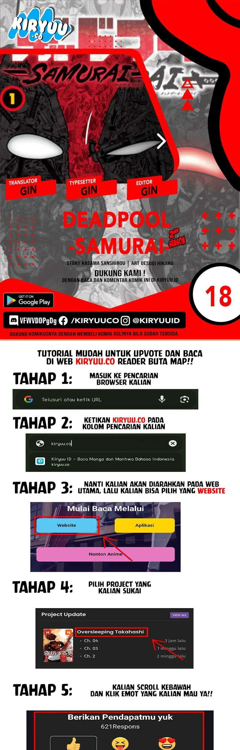 Deadpool: Samurai Bab 18 halaman 1