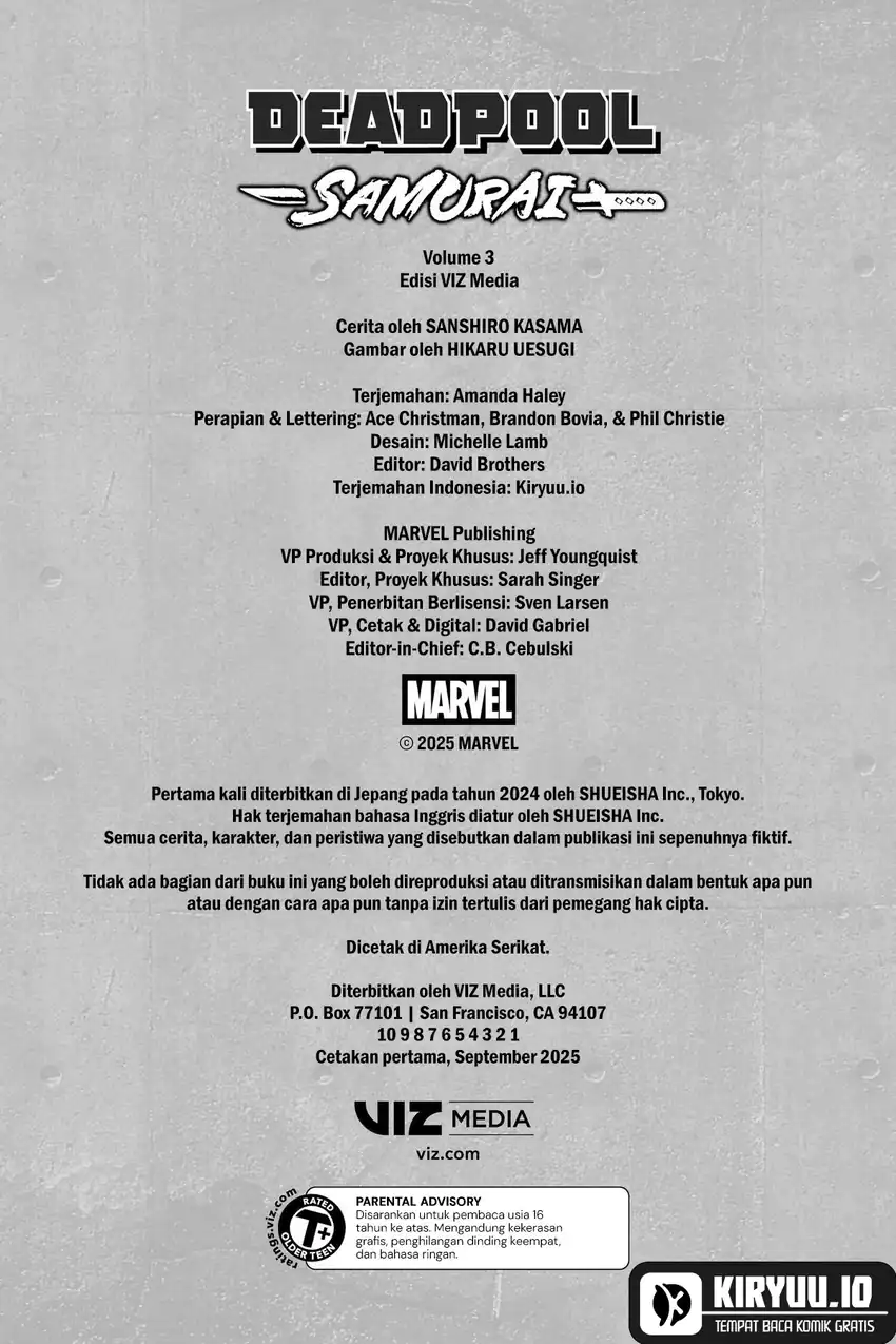 Deadpool: Samurai Bab 20.5 halaman 12
