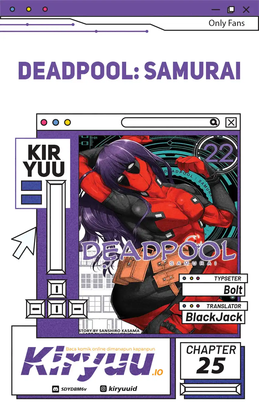Deadpool: Samurai Bab 25 halaman 1