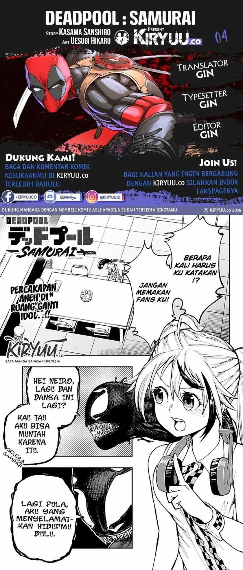 Deadpool: Samurai Bab 4 halaman 1