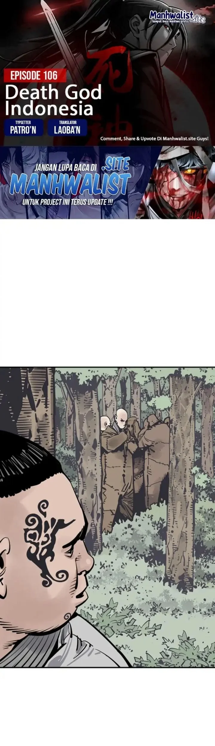 Death God chapter 106 halaman 1