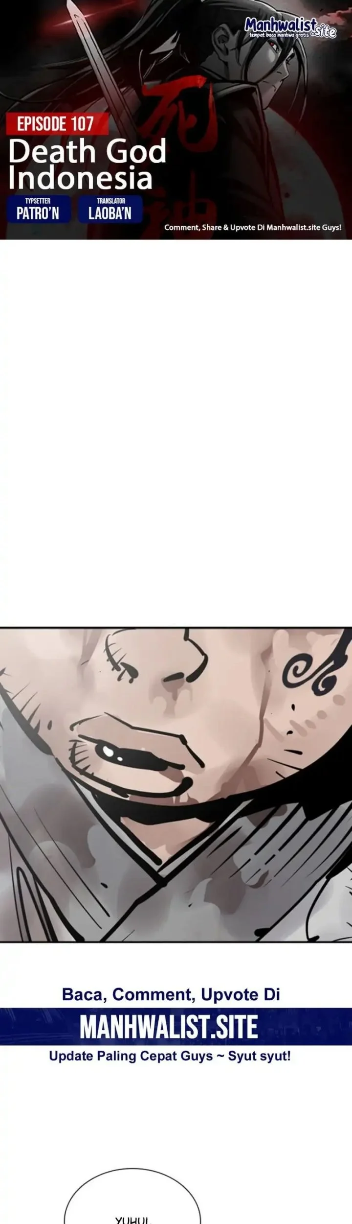Death God chapter 107 halaman 1
