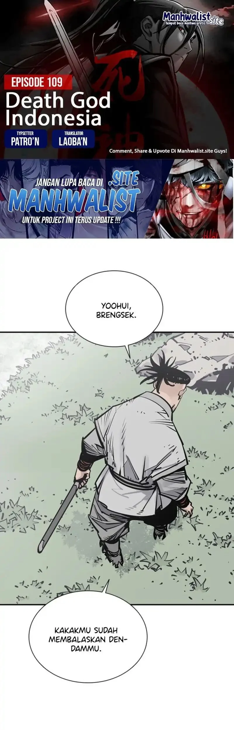 Death God chapter 109 halaman 1