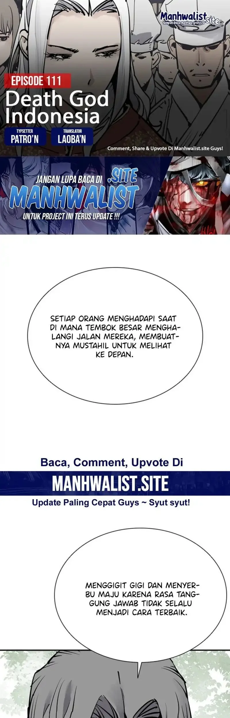 Death God chapter 111 halaman 1