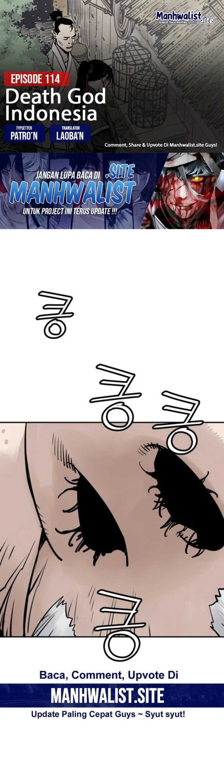 Death God chapter 114 halaman 1