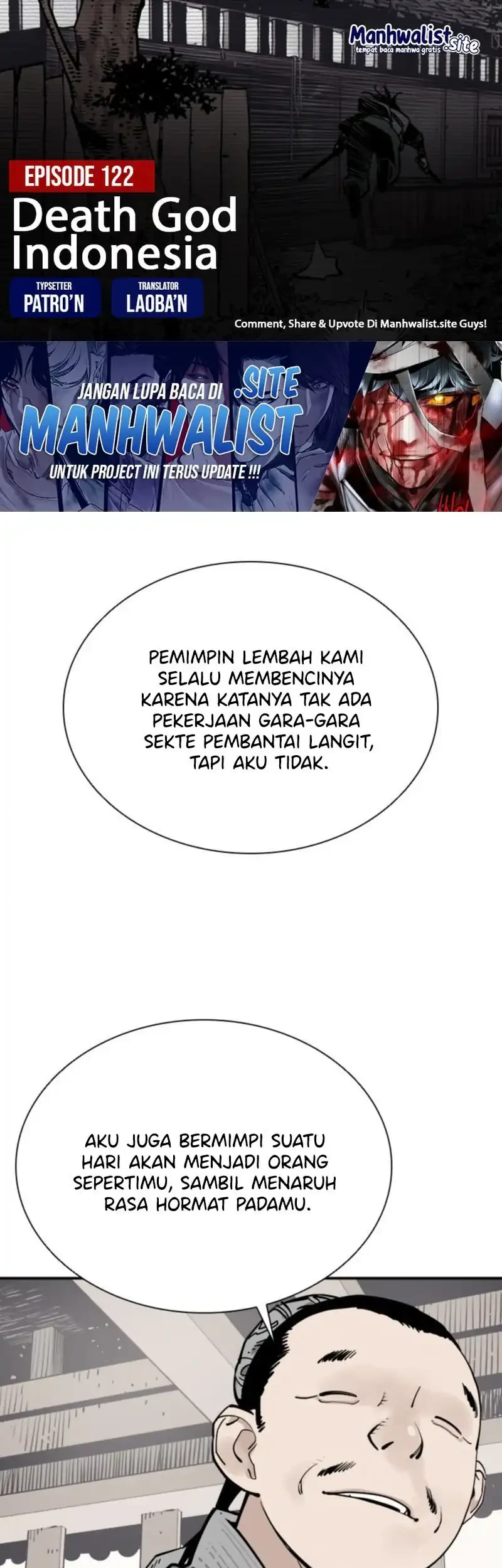 Death God chapter 122 halaman 1