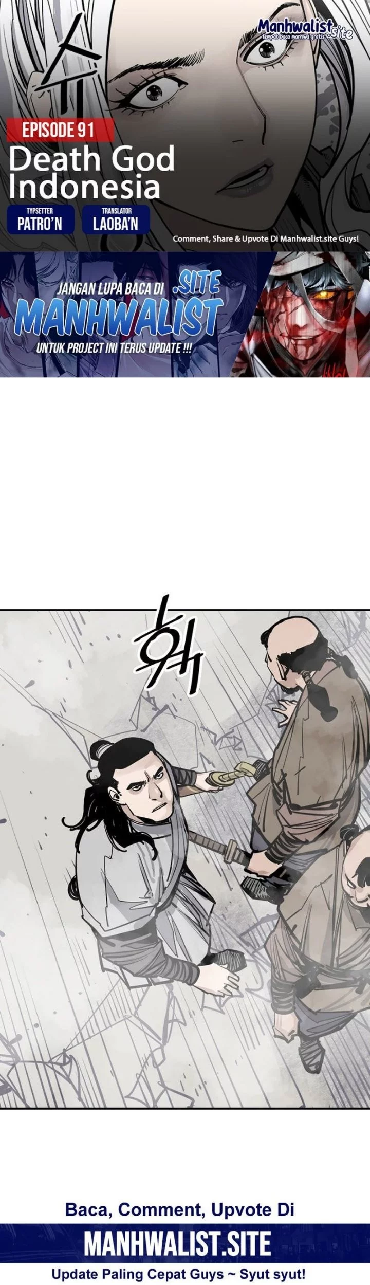 Death God chapter 91 halaman 1