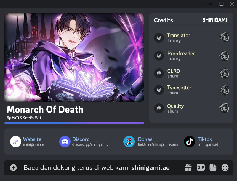Death King Karnak chapter 34 halaman 1