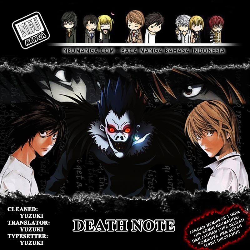 Death note Bab 100 halaman 1