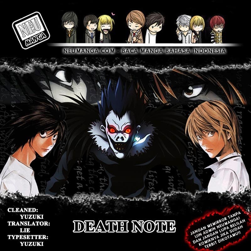 Death note Bab 101 halaman 1
