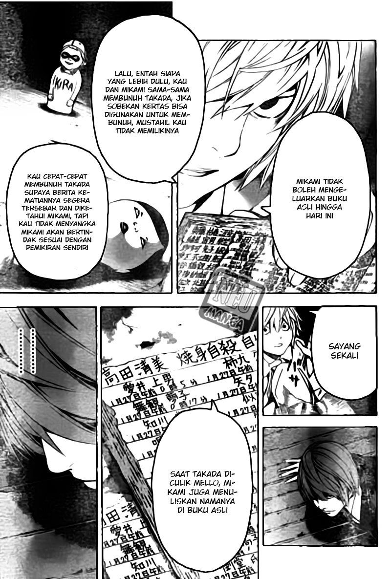 Death note Bab 104 halaman 10
