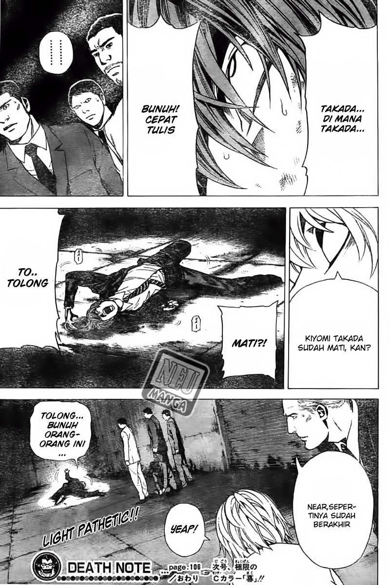 Death note Bab 106 halaman 20