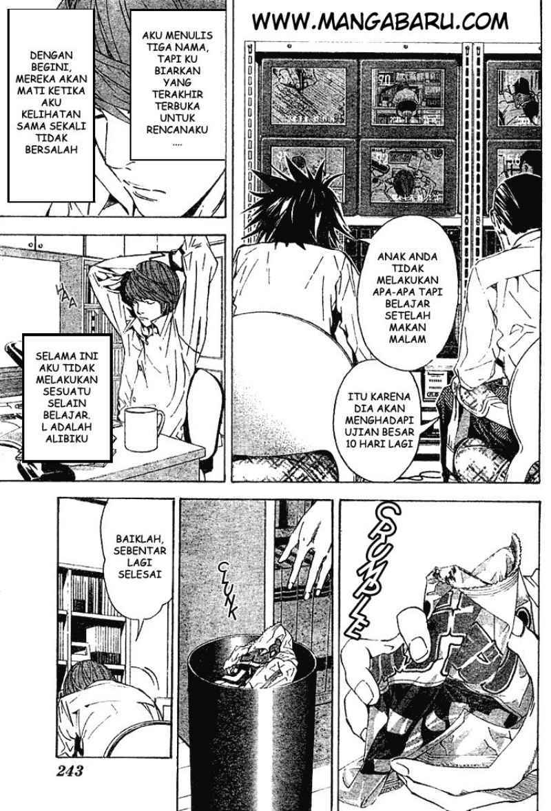 Death note Bab 17 halaman 15