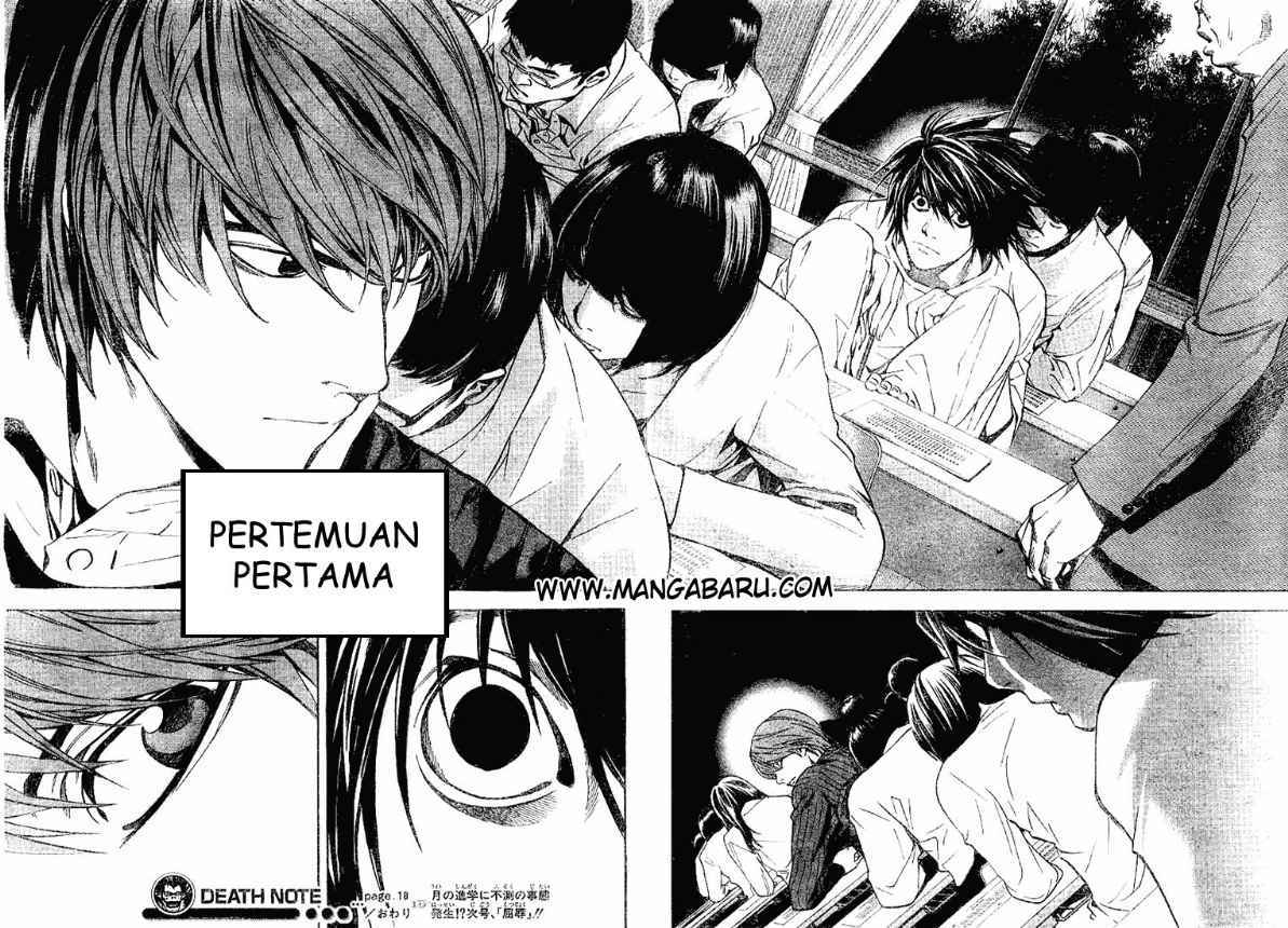 Death note Bab 18 halaman 19