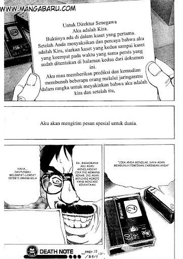 Death note Bab 22 halaman 22