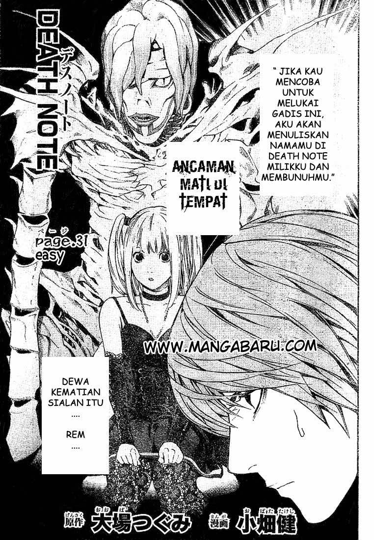Death note Bab 31 halaman 1