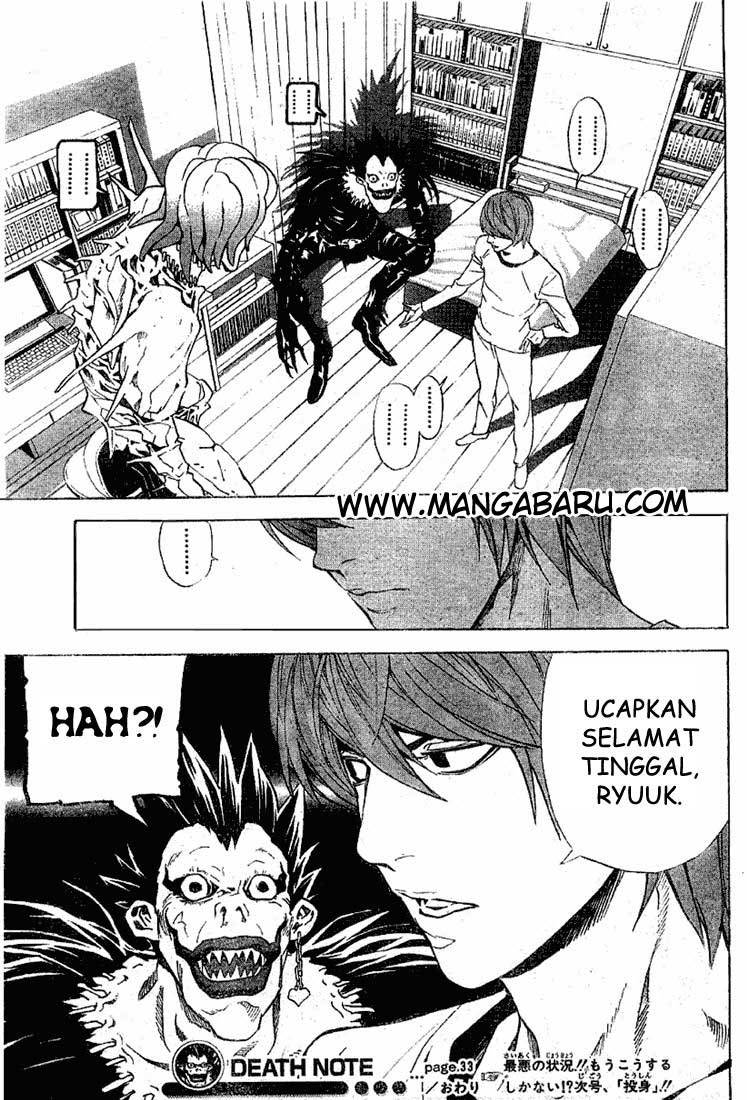 Death note Bab 33 halaman 22