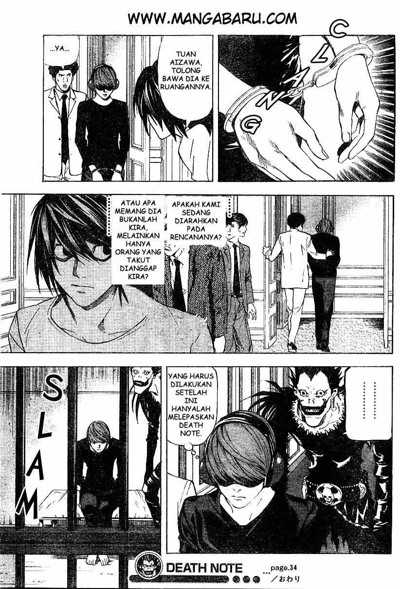Death note Bab 34 halaman 22
