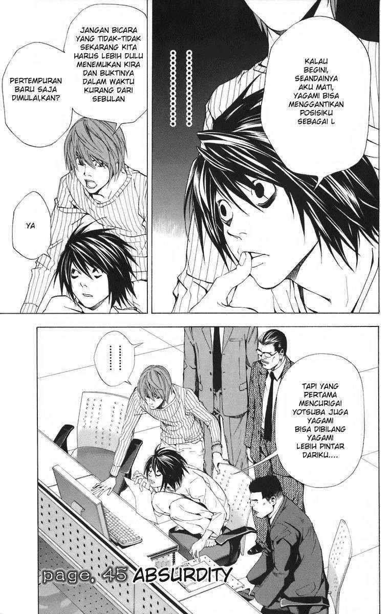 Death note Bab 45 halaman 1
