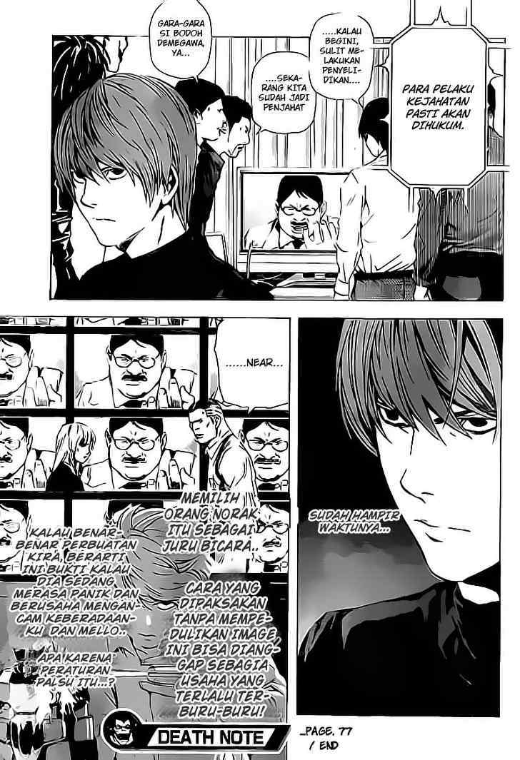 Death note Bab 77 halaman 20