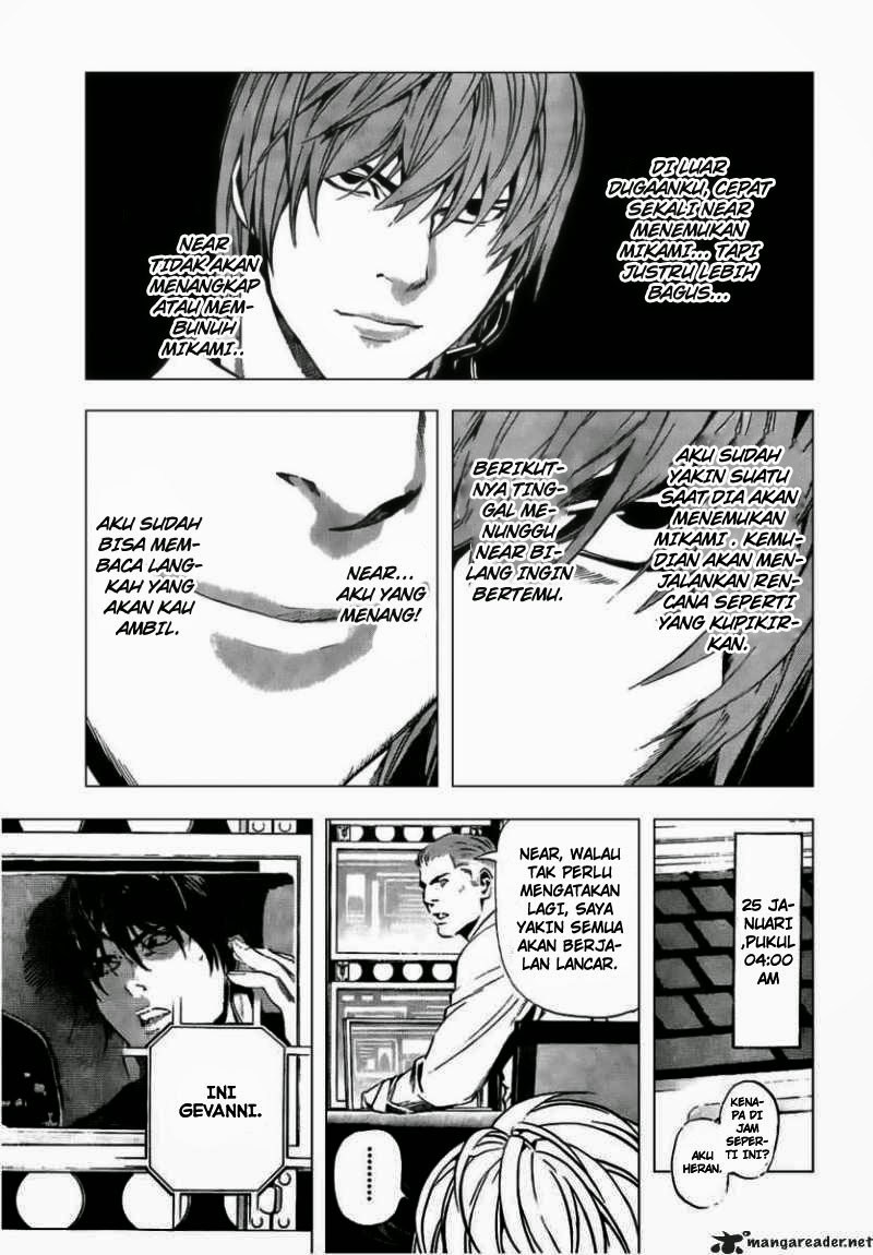 Death note Bab 97 halaman 16