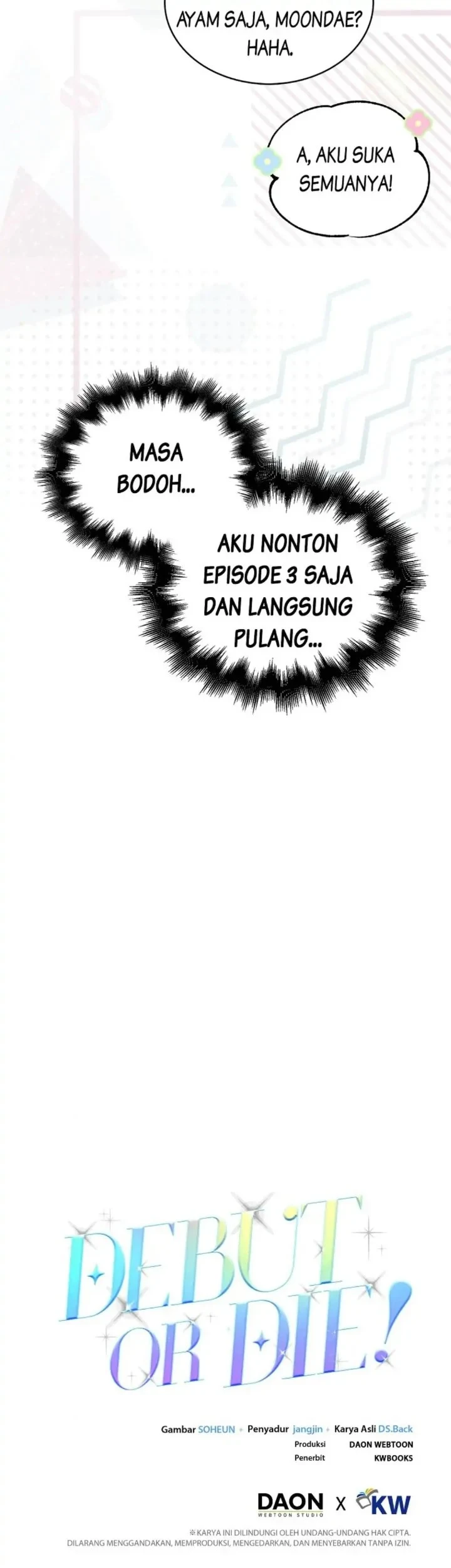 Debut or Die Bab 20 halaman 57