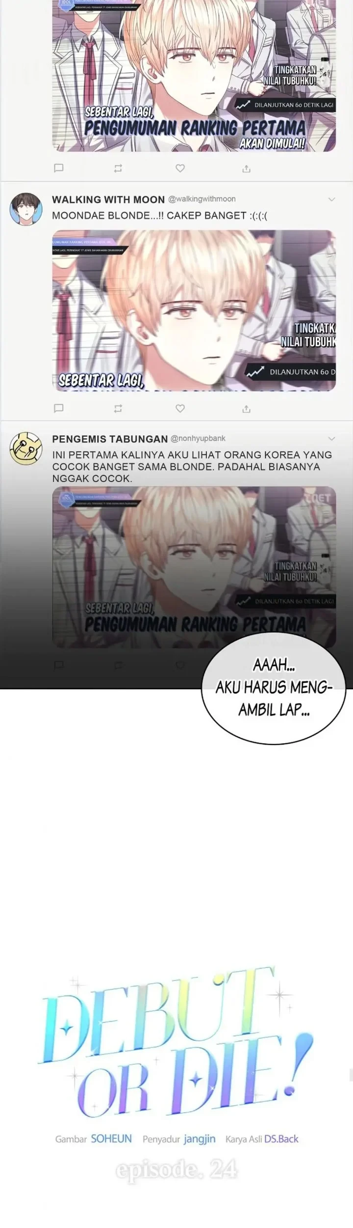 Debut or Die chapter 24 halaman 7