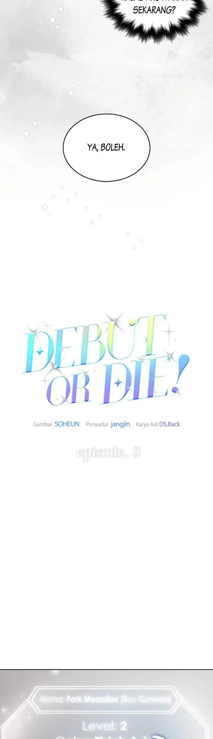 Debut or Die Bab 3 halaman 15