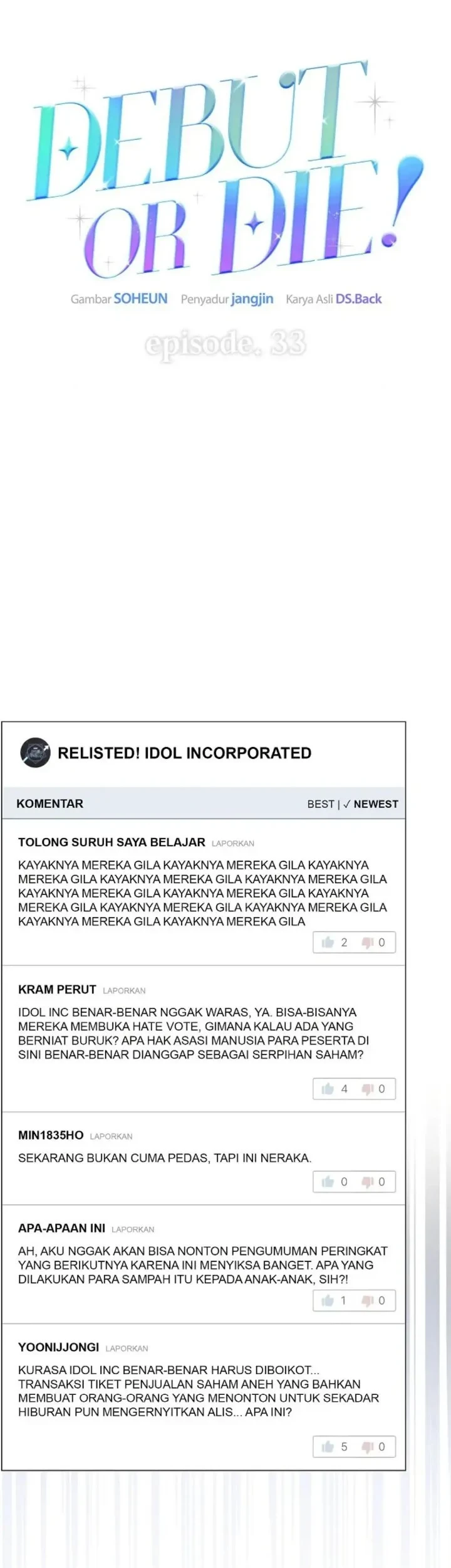Debut or Die Bab 33 halaman 25