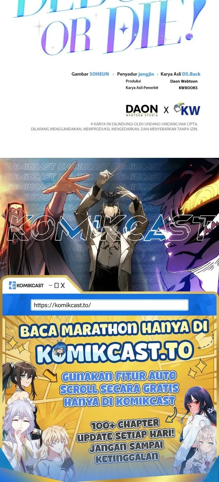 Debut or Die chapter 55 halaman 57
