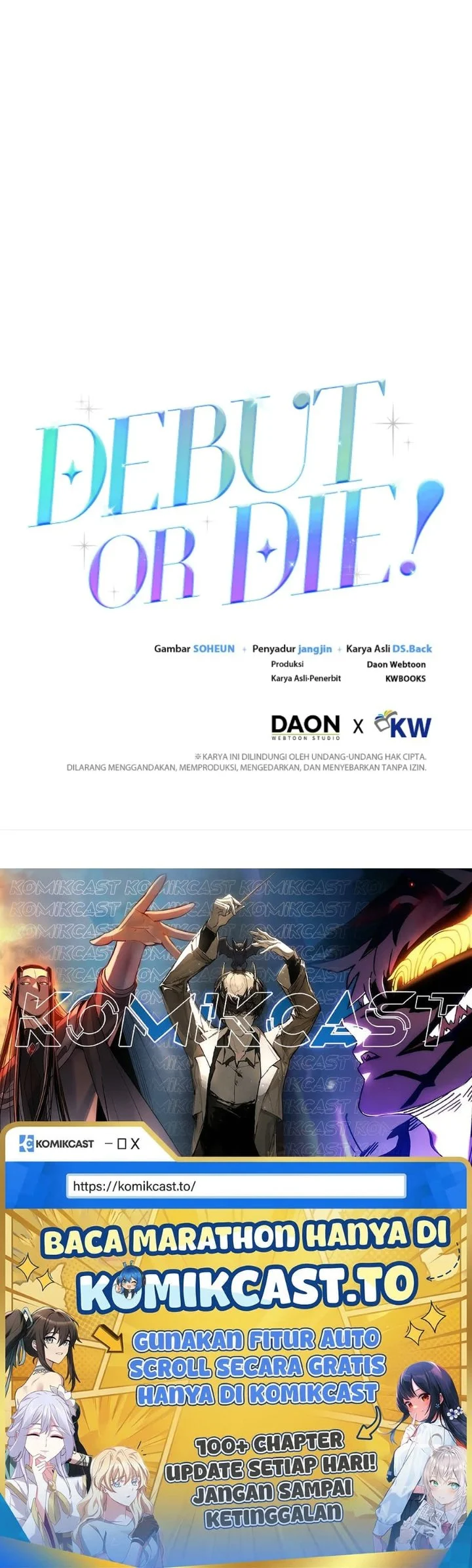 Debut or Die chapter 62 halaman 59
