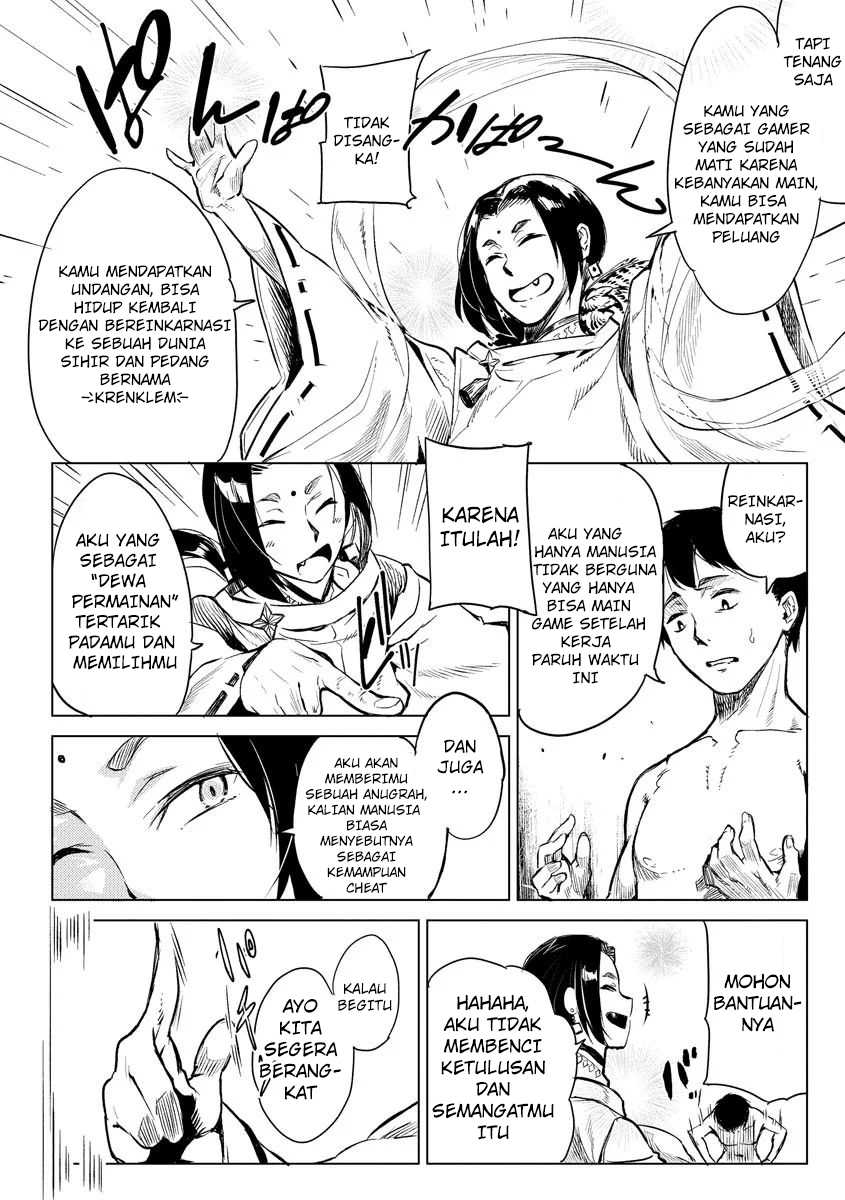 Deck Hitotsu de Isekai Tanbou chapter 01 halaman 9