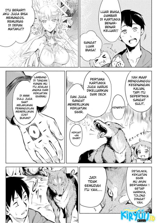 Deck Hitotsu de Isekai Tanbou Bab 02 halaman 8