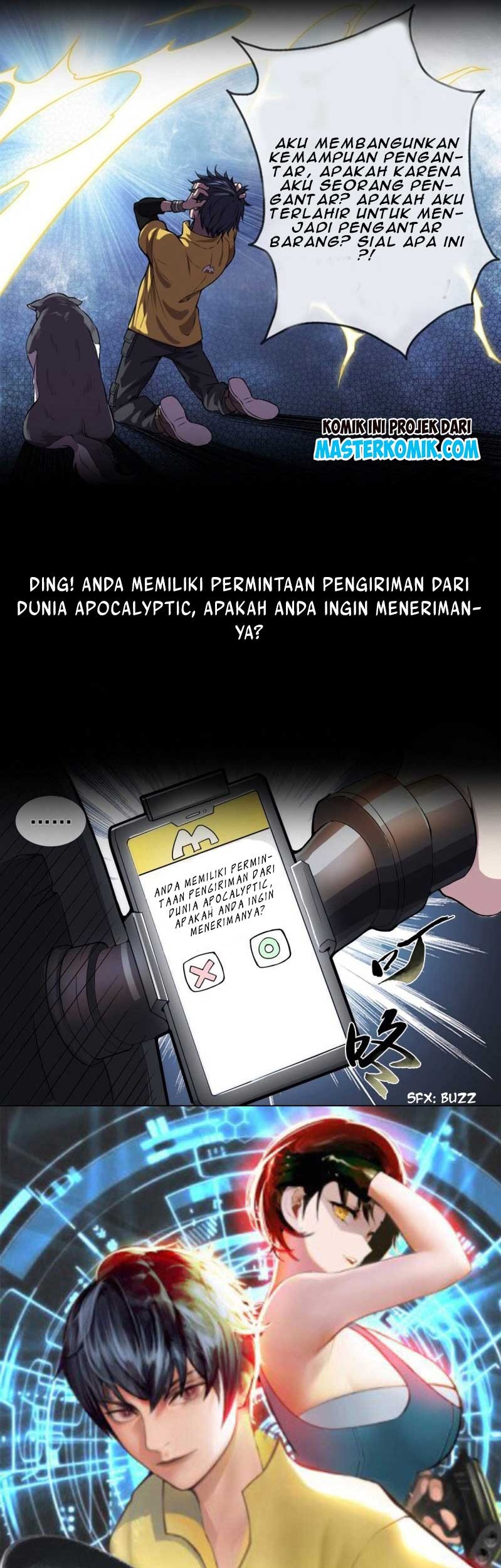Delivering in Apocalyptic World Bab 00.1 halaman 6