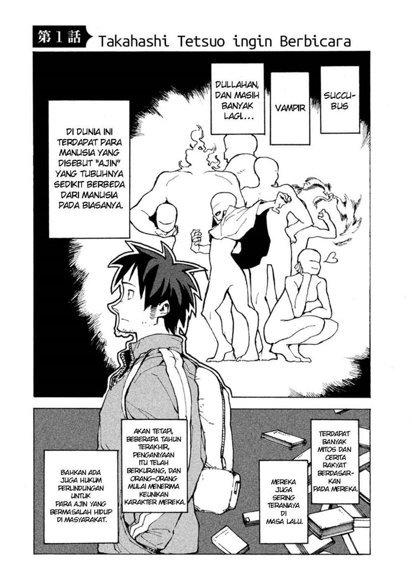 Demi-chan wa Kataritai Bab 1 halaman 3