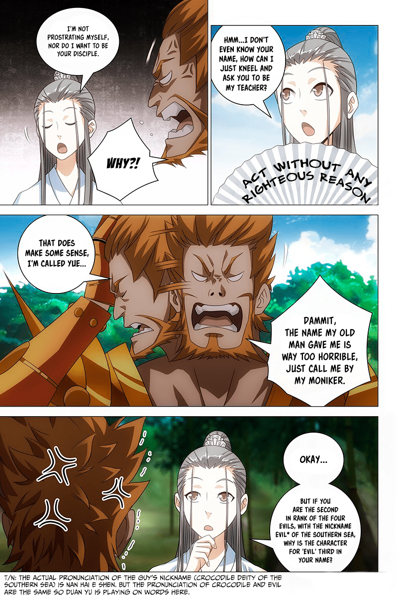 Demi-Gods and Semi-Devils chapter 04 halaman 7