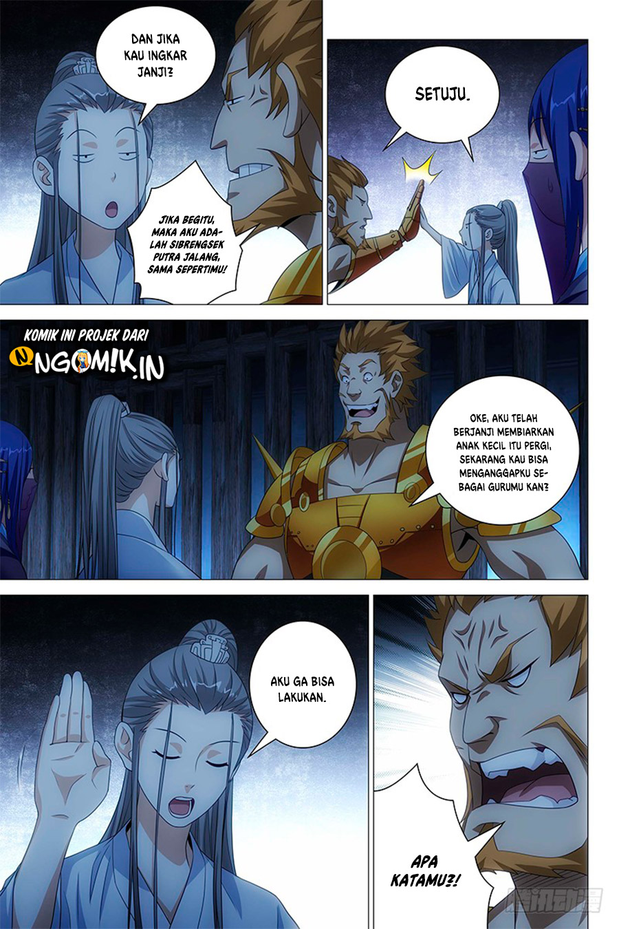 Demi-Gods and Semi-Devils chapter 06 halaman 3
