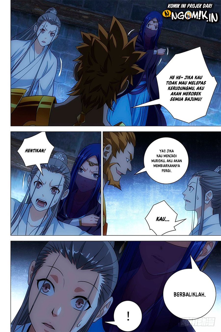 Demi-Gods and Semi-Devils chapter 06 halaman 9