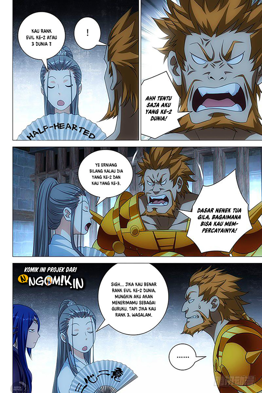 Demi-Gods and Semi-Devils chapter 07 halaman 4