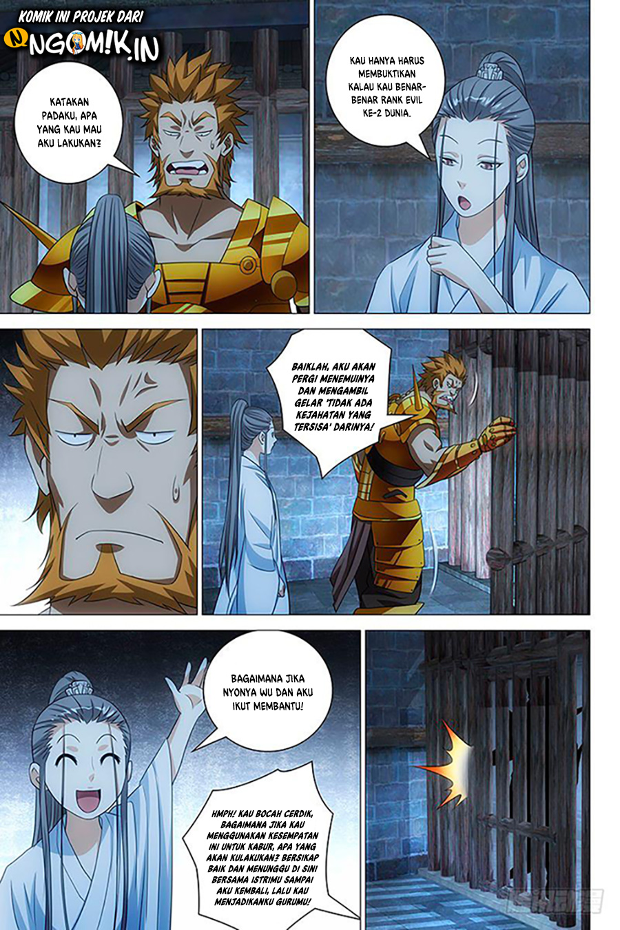 Demi-Gods and Semi-Devils chapter 07 halaman 5