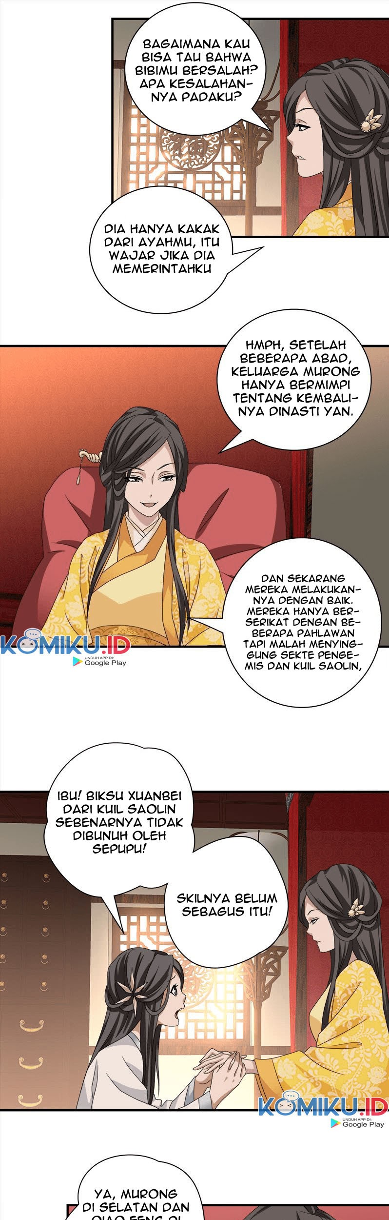 Demi-Gods and Semi-Devils chapter 72 halaman 11
