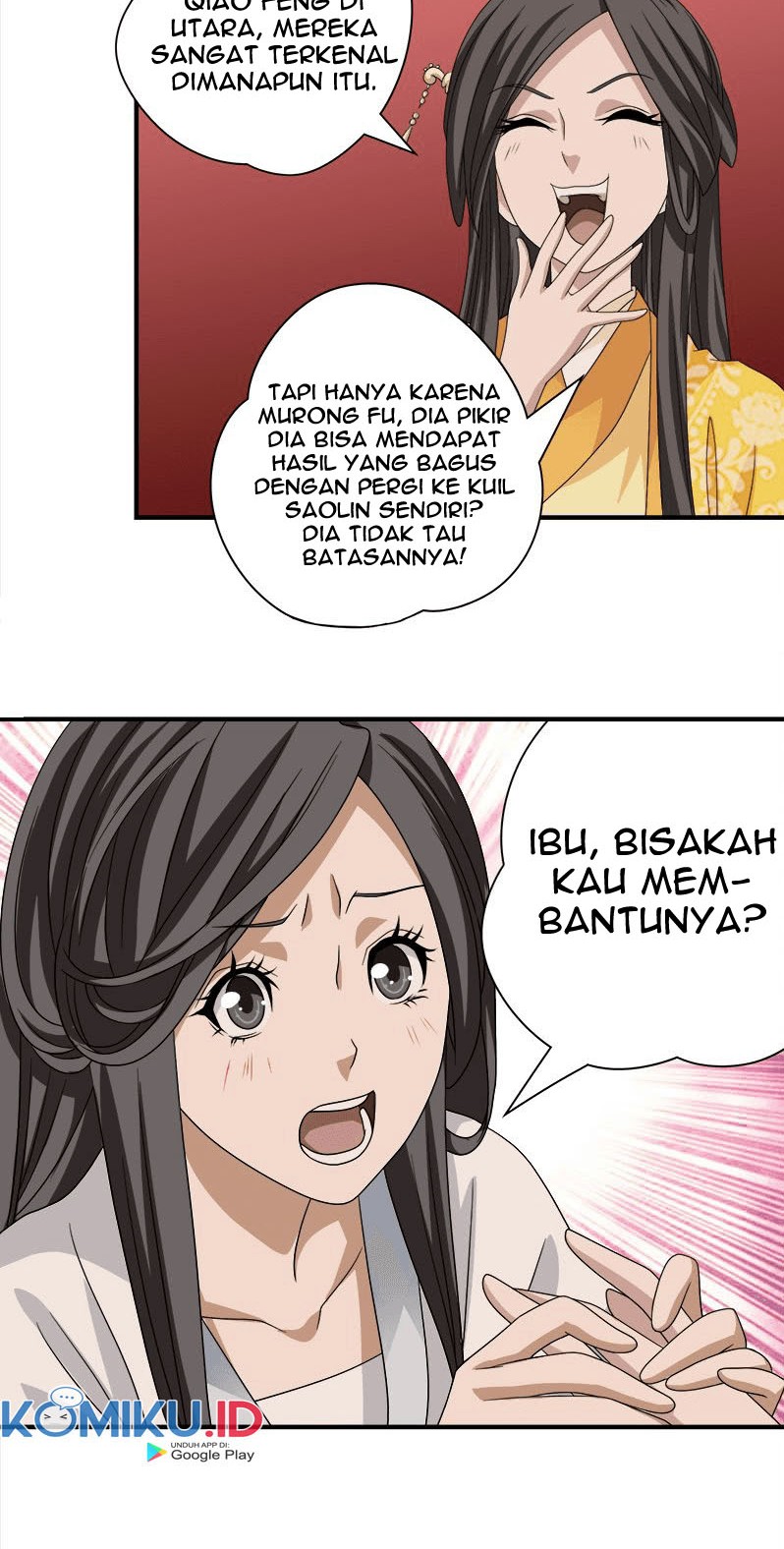 Demi-Gods and Semi-Devils chapter 72 halaman 12
