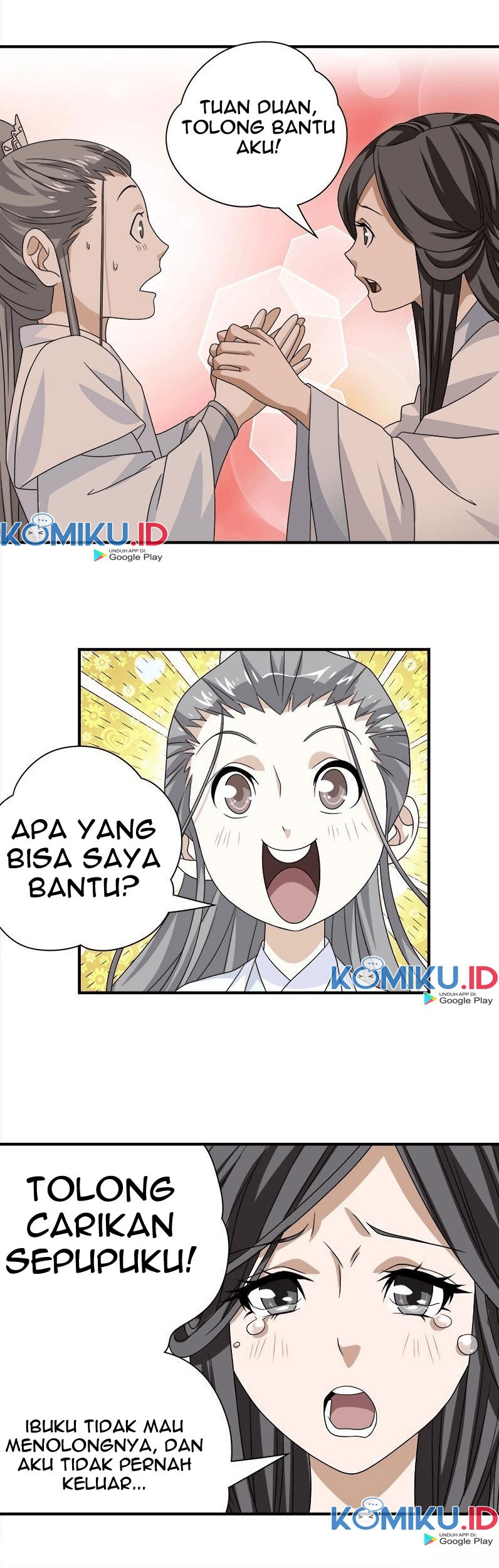 Demi-Gods and Semi-Devils chapter 72 halaman 18