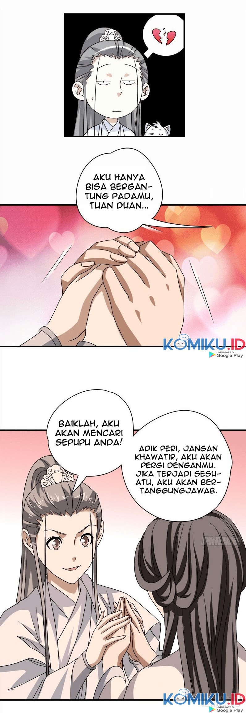 Demi-Gods and Semi-Devils chapter 72 halaman 19