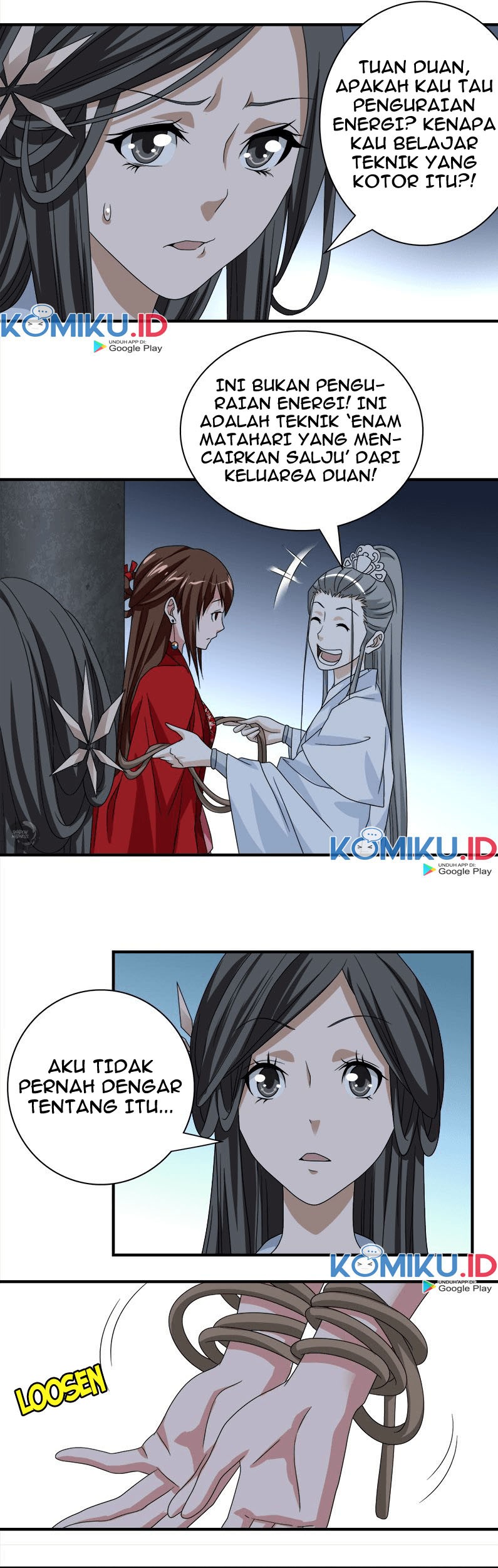 Demi-Gods and Semi-Devils chapter 73 halaman 22
